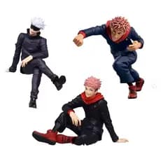 action figure  jujutsu kaisen brinquedo Boneco  satoro gojo sentando