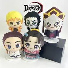 Chaveiro de Pelúcia Demon Slayer Douma/Koyuki/Kanae Kocho Nunu, Charmoso para Bolsa