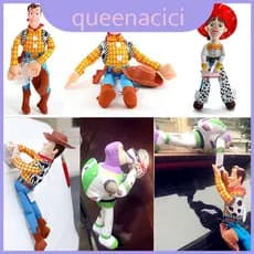 Sherif Woody And Buzz Car Doll Brinquedo De Pelúcia Macio E Tocável Ideal Para Presente De Coleção Ou