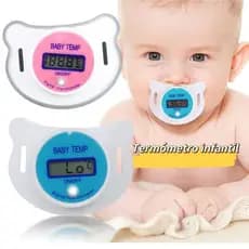 Chupeta Oral Termômetro Temperatura Visor