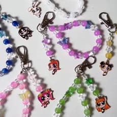 Chaveiro newjeans meninas super poderosas ppg get up