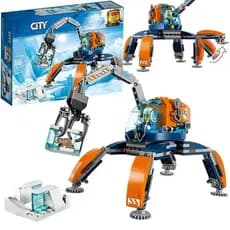 Blocos de construção Lego compatíveis Arctic Tracker Crane Car Assembly Toy Boy
