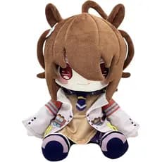 9.8 Polegada Umamusume Pretty Derby Plushie Estatueta Agnes Tachyon Ornamento Colecionável Para Presente De Decoração De