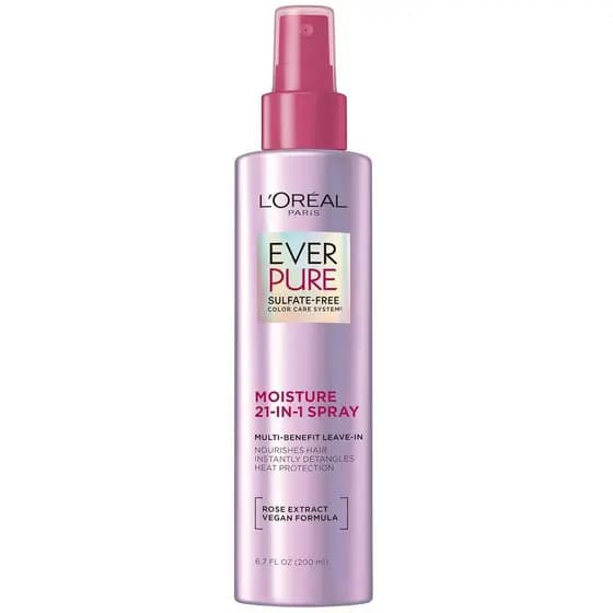 L'Oréal Paris Spray Capilar 21 em 1, Sem Sulfato, Vegano, EverPure 6.8 fl oz