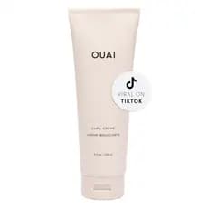 OUAI Curl Cream - Creme Definidor de Cachos com Óleo de Chia e Linhaça - Realça a Definição, Hidratação e Brilho - Contr