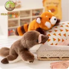 Brinquedo De Pelúcia Animal MAOYE66 , Bonecos De Sucção De Design Fofo , Postura Deitada