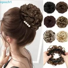 EPOCH1 Updo Postiços , Clipe Em Extensões De Coque De Cabelo Bagunçado Sintético , Chignons Naturais Forma De Ninho De P