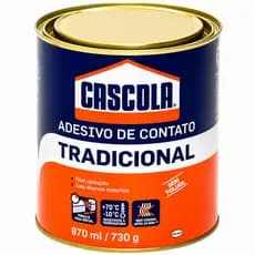 Cola Cascola Adesivo de Contato Forte para Madeira Couro Borracha Profissional