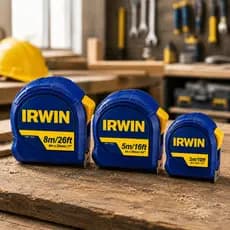 Trena Profissional Irwin 3m/5m/8m Fita Métrica Retrátil Com Trava