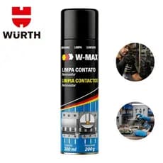 Limpa Contato Wurth 300ml Spray Elétrico Eletrônico Removedor Sem Resíduos Secagem Rápida