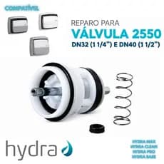 Reparo Válvula Hydra 2550 Subconjunto Reparo Dn32 Dn40 Hydra Max Clean Pro