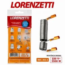 Resistência Lorenzetti 055A 220V 5500W Maxi Ducha Bello Banho Torneira T43