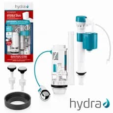Kit Mecanismo Caixa Acoplada Universal Hydra Duo Dual Flush Kit Completo Hydra