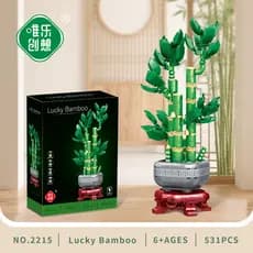 Compatível com blocos Lego, cesta de flores de blocos de montar, brinquedo educativo, planta em vaso, presente