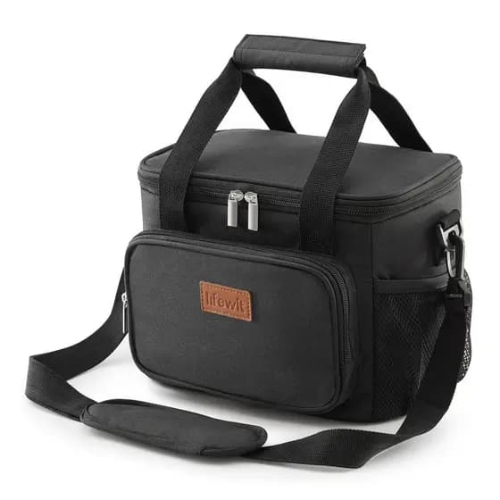 Bolsa Térmica Grande Lifewit para Almoço, Caixa Térmica Isolada, Bolsa Refrigeradora Macia para Adultos, Homens e Mulher