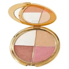 Paleta de olhos e rosto Tarte Glow Wardrobe - maquiagem com sombra e iluminador