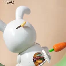 TEVO Caixa De Dinheiro Coelho Porco Alta Capacidade Decoração Para Casa Brinquedo Armário Dos Desenhos Animados