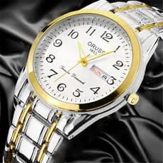 Balança Digital moda masculina All-Match à prova dwaterproof água luminosa bonito relógio de quartzo automático versão c