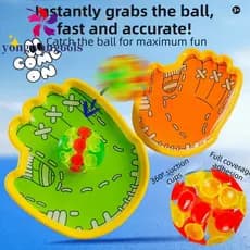 Bolas De Ventosa Iluminadas YONGWANG , Conjunto De Jogo De Captura De Brinquedo Interativo De Bola Iluminada ,