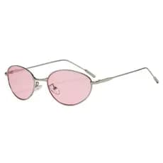 Óculos de Sol Femininos Estilo Retrô em Metal com Design Olho de Gato, Óculos de Sol Punk Masculinos, Óculos de Sol Femi