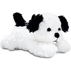 Brinquedos De Pelúcia Para Cães Crianças , Lindo Travesseiro De Bichos Cachorrinhos Preto E Branco , Meninas , Meninos B