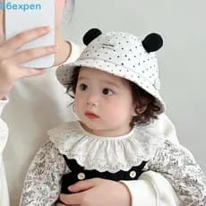 EXPEN1 Boné Infantil Para Guarda-Sol , Chapéu De Pescador Respirável Estampado Dobrável Confortável Bebês