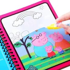 Pintura Mágica Brinquedo Definir Aquarela Livro Menina De Desenho Placa Reutilizável Água Livros Montessori Crianças Pre