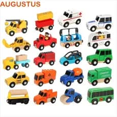 Brinquedos De Trem AUGUSTUS , Combinações De Trilhos De Veículos , Carros Ferroviários , Modelo De Carro