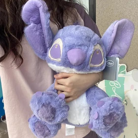 Boneca roxa brinquedo de pelúcia Taro Stitch Muppets Tanabata presentes namorada