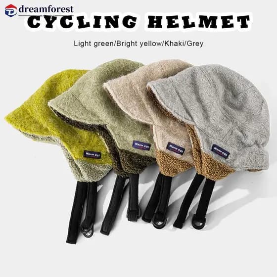 DREAMFOREST Inverno À Prova De Vento Orelha Proteção Ushanka Chapéu Com Alça Ajustável Moda Retro Engrossado De Pelúcia