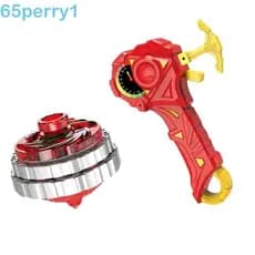 PERRY1 Brinquedos Giroscópios Giratórios , Luminosos Com Giroscópio Cordão De Luz Do Lançador , Topo Giratório Fria
