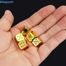 BREPOCH Jogo De Quebra-Cabeça De Dados De 6 Lados KTV Entretenimento 5 Unidades/Conjunto Jogos De Tabuleiro Duráveis Met