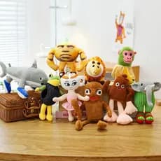 Tralalero Tralala Pelúcia Tungtung Sahur Cérebro Italiano Podridão Tubarão Animal Boneca Peluches De Brinquedo Presentes