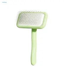 Cat Deshedding Brush Pet Grooming Comb for Cats Dogs Angled Teeth Remove Loose Undercoat Dematting Massage Tool for Long