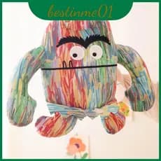 Animal De Pelúcia Colorido Da Emoção Do Monstro Macio E Fofinho Tamanhos Disponíveis Múltiplos