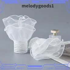 MELODYGOODS 1 Par De Luva Fotográfica Para Arte Em Unhas , Punho Plissado Falso Da Moda De Fio , Manga De Exibição De Ca