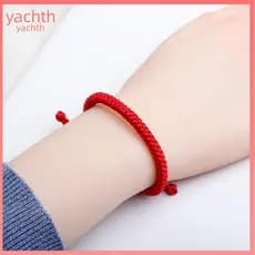 and Black Braided Bracelet Waterproof Friendship Handmade Adjustable Woven Rope Lucky Amulet Braid String for Women for
