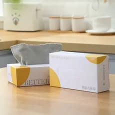 [Estoque pronto] Pano preguiçoso removível de microfibra Pano descartável multifuncional absorvente de água Pano de prat