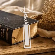 Kit 10 | 20 | 30 | 50 | 60 Marca Página Cristão para Bíblia Festividade Marcador de Livro Religioso