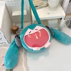 Anime Vocaloid Miku Itabag Bolsa Mochila Meme Estilo Casual 25 * 25 cm Cantor Virtual Viagem Escola Laptop Bolsas Qute H