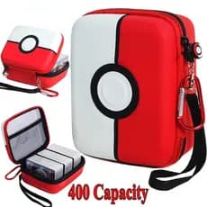 400pçs Capacidade Caixa De Cartas Pokemon Metal Ouro Douradas De Jogo Metalicas Charizard Vmax Gx Coleção De