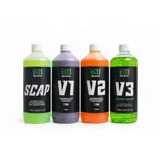 Kit 4 Shampoos de 1 litro para Limpeza Automotiva Pesada - Oferta