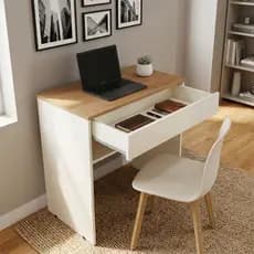 Mesa Multiuso Compacta Ideal para Escritório e Estudos - Design Moderno Envio Rápido Móveis Bonatto