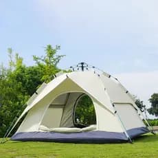 200x200x135cm, para 3 a 6 pessoas, tenda de campismo automática, impermeável, portátil e anti-sol