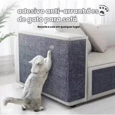 Arranhador Adesivo para Gatos – Protetor de Sofá, Cama e Móveis