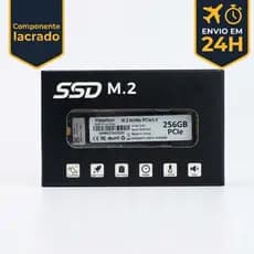 SSD NVME M.2 256GB - DISCO SÓLIDO INTERNO - ALTA VELOCIDADE - NOVO LACRADO - COMPATÍVEL NOTEBOOK E DESKTOP