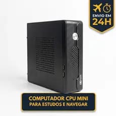 Mini PC OKI Brasil Intel Celeron J1800 2.41GHz 8GB SSD 120GB Windows 11 Pronto para Uso - PFV / Estudos / Trabalho - 004