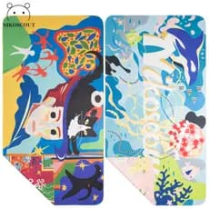Toalha de banho de secagem rápida adulto toalha de praia portátil natação toalha especial grande esportes absorvente pri