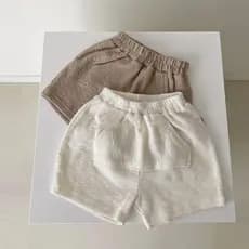 Ins versão coreana verão crianças Shorts das mulheres dos homens bebê calças soltas estilo Ultra-fino calças médias exte