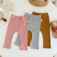 Calças de bebê primavera outono inverno Leggings casuais cor sólida grande pp calças exterior Wear bebê mais veludo quen